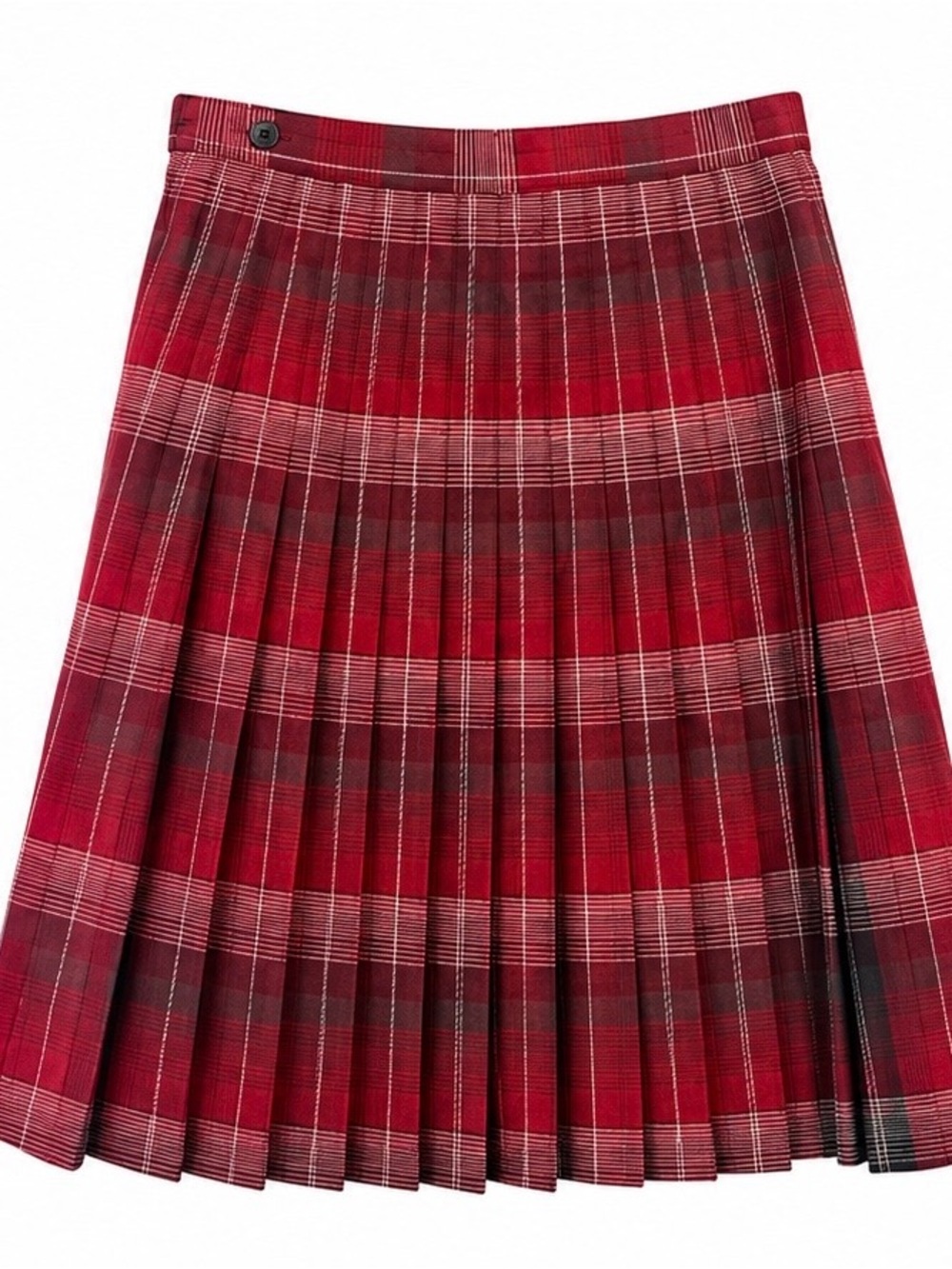 Pendleton Black & Red Plaid Midi Skirt - Picture 6 of 15